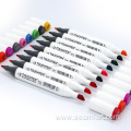 60/80 color dual tip alcohol sketching markers set